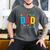 Dad Master Builder Building Bricks Blocks Family Fathers Day Men's Comfort Colors T-Shirt Pepper