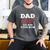 Dad Off Duty Go Ask Your Mom Dad Father Father's Day Men's Comfort Colors T-Shirt Pepper