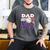 Dad Rookie Of Year 1st Birthday Baseball Theme Matching Men's Comfort Colors T-Shirt Pepper