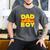 Dad Of The Toy Birthday Boy Story Theme B-Day Men's Comfort Colors T-Shirt Pepper