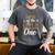 Dad Of The Wild One Zoo Themed 1st Birthday Party Men's Comfort Colors T-Shirt Pepper