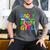 Daddy Of The Birthday Girl Retro 80's Party Men's Comfort Colors T-Shirt Pepper