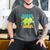 Daddy Dad Saurus Rex Dinosaur Dino For Father Men's Comfort Colors T-Shirt Pepper