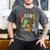 Daddy Of The One-A-Saurus 1St Birthday Boy Dinosaur Men's Comfort Colors T-Shirt Pepper