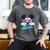 Disney Mickey And Friends Cool Mickey Summer Vibes Dad Logo Men's Comfort Colors T-Shirt Pepper