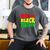 Dope Teacher African American Graduation History Month Men's Comfort Colors T-Shirt Pepper