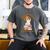 Easily Distracted By Beagles And Books Beagle Dog Men's Comfort Colors T-Shirt Pepper