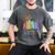 Equality Hurts No One Floral Books LGBTQ Gay Les Pride Month Men's Comfort Colors T-Shirt Pepper