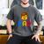 Family Dad Master Builder Building Bricks Blocks Fathers Day Men's Comfort Colors T-Shirt Pepper