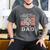 My Favorite Firefighter Calls Me Dad Fireman Father Saying Men's Comfort Colors T-Shirt Pepper