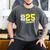 Football Senior Night Football Senior 2025 Graduation 55 Men's Comfort Colors T-Shirt Pepper