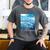 Frutiger Aero Aesthetic Tech Ocean Underwater Fishes Men's Comfort Colors T-Shirt Pepper Frutiger Aero Aesthetic Tech Ocean Underwater Fishes Men's Comfort Colors T-Shirt Pepper