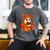 Ghost Reading Book Lovers Autumn Fall Halloween Men's Comfort Colors T-Shirt Pepper