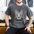 Glitch Weird Cat Kitten Optical Illusion Cat Mom Dad Men's Comfort Colors T-Shirt Pepper