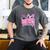 Graduation 2027 Senior 2027 Class Of 2027 Coquette Pink Girl Men's Comfort Colors T-Shirt Pepper
