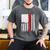 Graduation High School College Flag Graduate T Shirt 2018 Men's Comfort Colors T-Shirt Pepper
