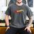 Hot Wheels Comic Book Fire Logo Men's Comfort Colors T-Shirt Pepper