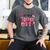 HUGvyn One Loved Teacher Valentine Book Heart Reading Bow Men's Comfort Colors T-Shirt Pepper