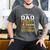 I'm A Dad Grandpa And A Vietnam Veteran US Army Vet Men's Comfort Colors T-Shirt Pepper