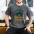 Introvert Camping Social Battery Recharging In The Woods Men's Comfort Colors T-Shirt Pepper