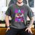 Let's Roll Dad Of The Birthday Girl Roller Skate Birthday Men's Comfort Colors T-Shirt Pepper