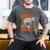 Library Halloween Book Lover Ghost With Books Men's Comfort Colors T-Shirt Pepper