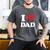I Love Dad Men's Comfort Colors T-Shirt Pepper