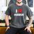 I Love Horror Heart Movies TV Show Books Writing Read Men's Comfort Colors T-Shirt Pepper
