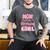 Mom And Dad Of The Birthday Girl Coquette Family Matching Men's Comfort Colors T-Shirt Pepper