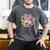Nostalgia Love Tees -Adults Small Casual Festive Classic Fit T-Shirt Round Neck Straight Fit Collarless Short Sleeve Solid Lightweight Men's Comfort Colors T-Shirt Pepper