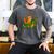 Orange Cat Dragon Riding Animal Lover Mom Dad Kids Men's Comfort Colors T-Shirt Pepper
