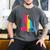 Pansexual Pride Celestial Cat Sitting Book LGBTQ Pan Colors Men Women Men's Comfort Colors T-Shirt Pepper