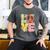 Peace Sign Love Groovy Vibes Costume Nostalgia 1980s Fashion Men's Comfort Colors T-Shirt Pepper