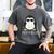 Penguin Papa Father's & Cute Dad Men's Comfort Colors T-Shirt Pepper