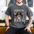 Pirate Papa Skull Family Matching Costume Dad Grandpa Men Men's Comfort Colors T-Shirt Pepper
