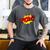 POW -Adults Kids Comic Book Cartoon Pop Art Novelty Sarcastic Men's Comfort Colors T-Shirt Pepper POW -Adults Kids Comic Book Cartoon Pop Art Novelty Sarcastic Men's Comfort Colors T-Shirt Pepper