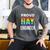 Proud Gay Engineer LGBTQ Rainbow Engineering Graduation Men's Comfort Colors T-Shirt Pepper