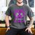 Purple In Memory Of Mother In Law Alzheimers Dementia Heart Men's Comfort Colors T-Shirt Pepper Purple In Memory Of Mother In Law Alzheimers Dementia Heart Men's Comfort Colors T-Shirt Pepper