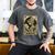 The Reader Tarot Card Book Lover Skeleton Reading Book Men's Comfort Colors T-Shirt Pepper