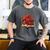 Red Roses Flowers Book Floral Men's Comfort Colors T-Shirt Pepper