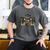 Retro Camo Dad Hunting Camouflage Deer Matching Men's Comfort Colors T-Shirt Pepper