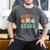 Retro Groovy Daddy Matching Family Birthday Party Men's Comfort Colors T-Shirt Pepper