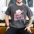 Rodeo Dad Pink Cowgirl 1St Birthday Family Matching Men's Comfort Colors T-Shirt Pepper