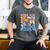 Senior 2026 Retro Groovy Flowers Graduation Men's Comfort Colors T-Shirt Pepper