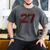 Senior 2027 Maroon Senior Class Of 27 Jersey Graduation Men's Comfort Colors T-Shirt Pepper