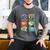 Silent But Meme-Ing Introvert Anti People Antisocial Quiet Men's Comfort Colors T-Shirt Pepper