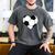 Soccer Ball Heart Idea For Mom Dad Kids T-Shirt Men's Comfort Colors T-Shirt Pepper