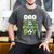 Soccer Dad Birthday Boy Party Soccer Family Matching Men's Comfort Colors T-Shirt Pepper