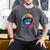 Space Cat Mom Cat Dad Men Women Kids Astronaut Space Men's Comfort Colors T-Shirt Pepper