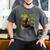 Star Wars The Book Of Boba Fett Neon Boba Fett Lives Poster Men's Comfort Colors T-Shirt Pepper